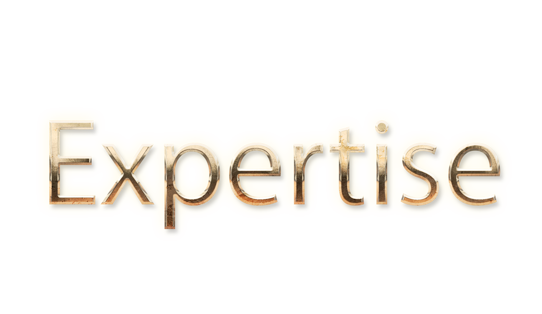 WORD EXPERTISE gold text typography PNG images free